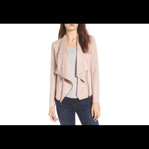 Blanknyc faux suede motorcycle jacket